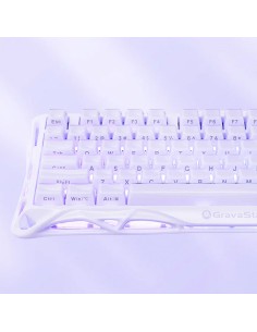 TECLADO GAMER GRAVASTAR V75 HE LAVENDER PURPLE (GSV75-PL)... 2