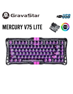 TECLADO GAMER GRAVASTAR MERCURY V75 LITE (...