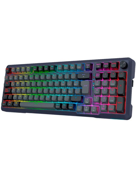 TECLADO GAMER REDRAGON BRAGI PRO (K688GB-RGB-PRO) WIRED - BT - WIRELESS | SWITCH RPC LINEAR | LED-RGB