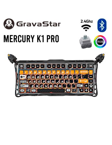TECLADO GAMER GRAVASTAR MERCURY K1 PRO...