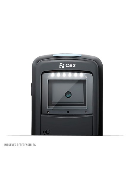 LECTOR DE CODIGO DE BARRAS CBX OMNIDIRECCIONAL (P-20) 2D|USB|NEGRO