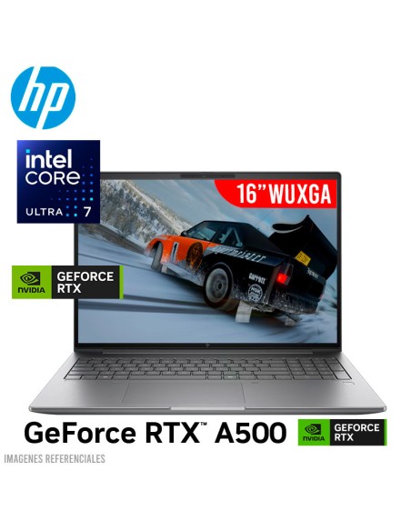 LAPTOP HP ZBOOK POWER G11 ULTRA 7-155H 16GB 1TB SSD RTX A500 4GB 16 WUXGA WINDOWS 11 PRO (A31DQLT)