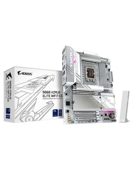 MAINBOARD GIGABYTE B860 AORUS ELITE WIFI7 ICE DDR5 LGA 1851
