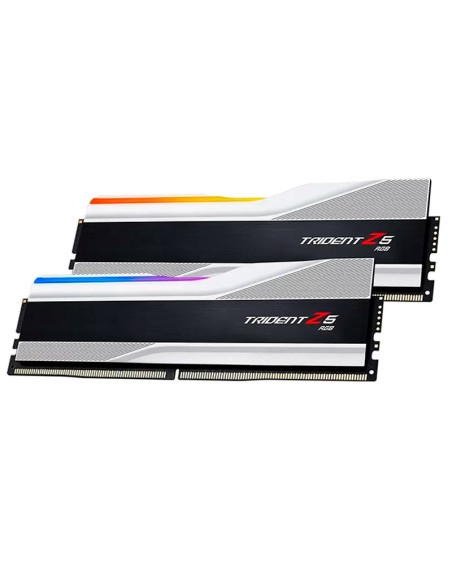 MEMORIA RAM G.SKILL TRIDENT Z5 32GB (16X2) DDR5 6000MHZ (F5-6000J3636F16GX2-TZ5RS)SILVER|RGB|XMP/EXPO| CL36
