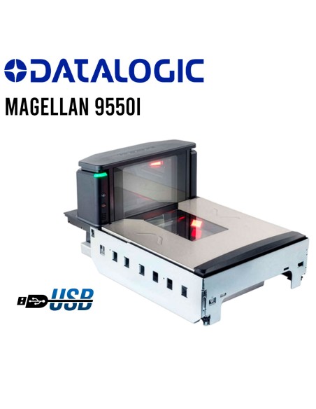 LECTOR DE CODIGO DE BARRA DATALOGIC (MAGELLAN 9550I) BALANZA IMAGER 2D - BIOPTICO - OMNIDIRECCIONAL - USB