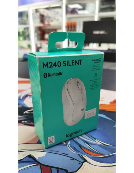 MOUSE LOGITECH M240 SILENT WHITE ( 910-007116 ) BLUETOOTH - BAD BOX