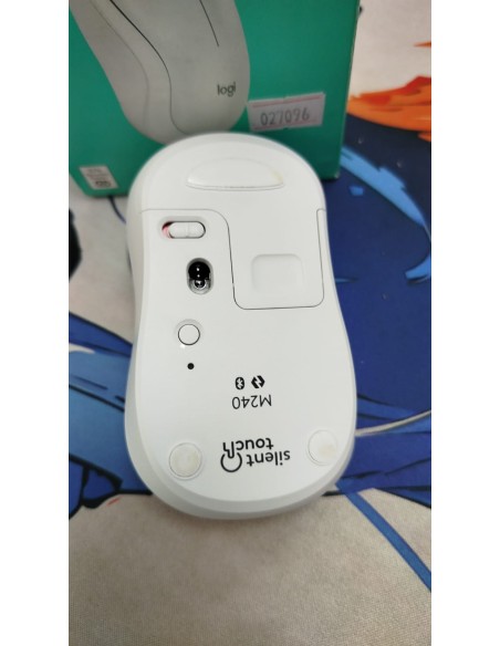 MOUSE LOGITECH M240 SILENT WHITE ( 910-007116 ) BLUETOOTH - BAD BOX