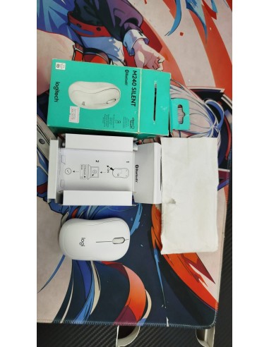 MOUSE LOGITECH M240 SILENT WHITE ( 910-007116 )...