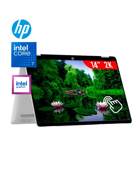 LAPTOP HP OMNIBOOK 5  FLIP 14-FP0023 INTEL CORE 7 150U 16GB 512GB SSD 14" 2K TOUCHSCREEN WINDOWS 11 ( B86Q7UA-ABA )