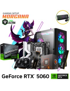 SETUP GAMER MORGANA RYZEN 5 8400F 16GB 512GB SSD GEFORCE...