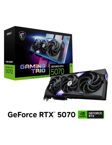 TARJETA DE VIDEO MSI RTX 5070 12GB GAMING TRIO...