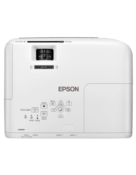 PROYECTOR EPSON POWERLITE W55+ ( V11HB58021 ) WXGA 1280X800 | 4000 LUMENES | WIFI