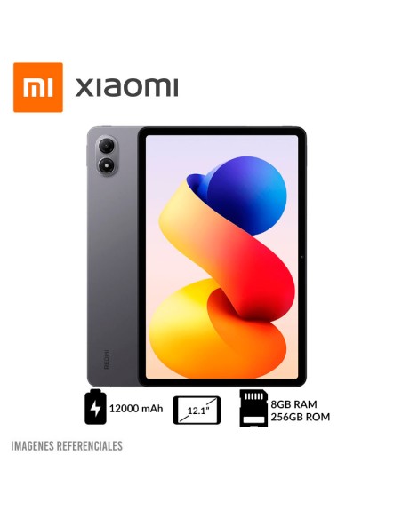 TABLET XIAOMI REDMI PAD 2 PRO SNAPDRAGON 7S GEN 4 8GB 256GB 12.1" 2.5K XIAOMI HYPEROS 2 (25099RP13G) 8MP BT|WIFI|SILVER