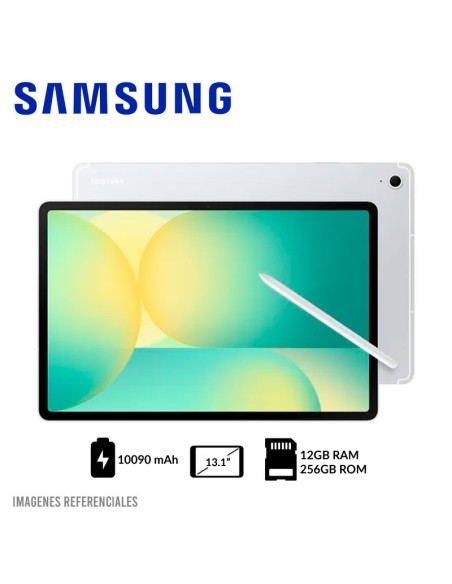 TABLET SAMSUNG GALAXY TAB S10 FE PLUS EXYNOS 1580 12GB 256GB 13.1" WQXGA ANDROID 15 (SM-X620) 13MP BT|WIFI|SILVER