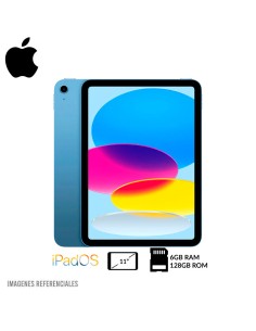 IPAD APPLE 11TH GEN CHIP A16 6GB 128GB 11" IPS IOS...