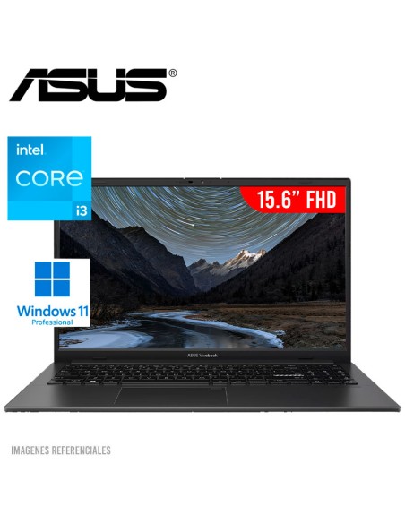 LAPTOP ASUS VIVOBOOK E1504GA-BQ114 I3-N305 8GB 512GB SSD 15.6 FHD WINDOWS 11 (90NB0ZT2-M02350)
