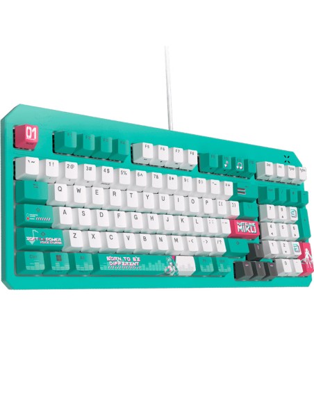 TECLADO GAMER ASUS TUF GAMING K3 GEN II HATSUNE MIKU EDITION (90MP0460-BKAA30)