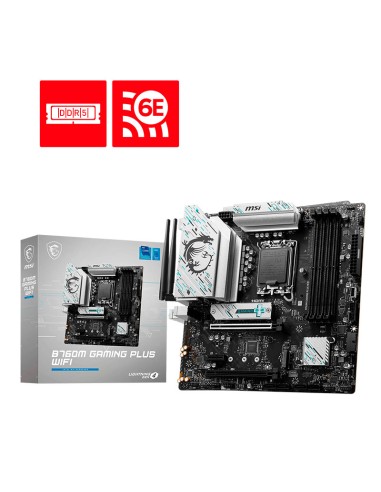 MAINBOARD MSI B760M GAMING PLUS WIFI DDR5 LGA 1700