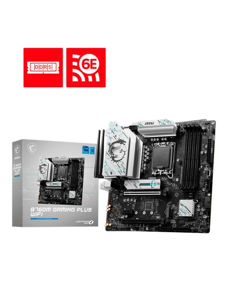 MAINBOARD MSI B760M GAMING PLUS WIFI DDR5 LGA 1700