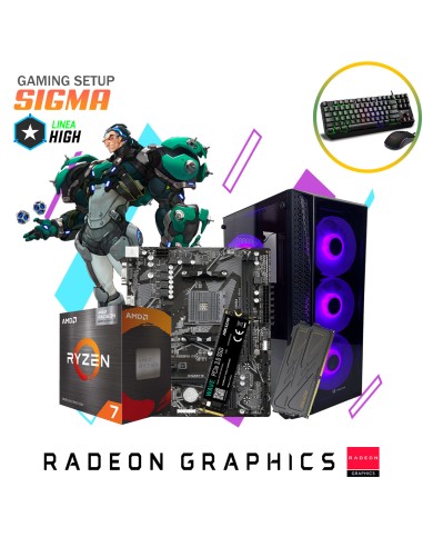 SETUP GAMER SIGMA AMD RYZEN 7 5700G 16GB 512GB...