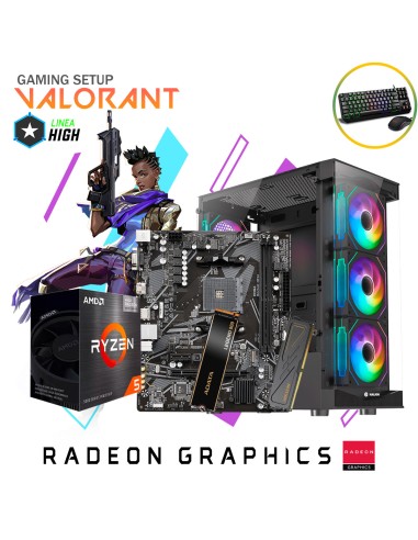 SETUP GAMER VALORANT RYZEN 5 5600GT 16GB 500GB...