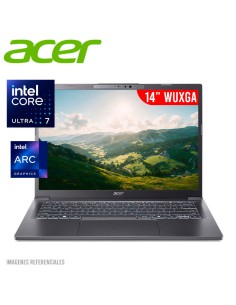 LAPTOP ACER A14-52M-74MZ ULTRA 7-256V 16GB 512GB SSD 14...