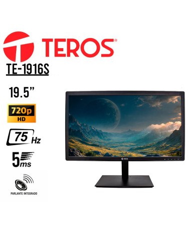 MONITOR TEROS 19.5" ( TE-1916S ) PANEL TN | HD...