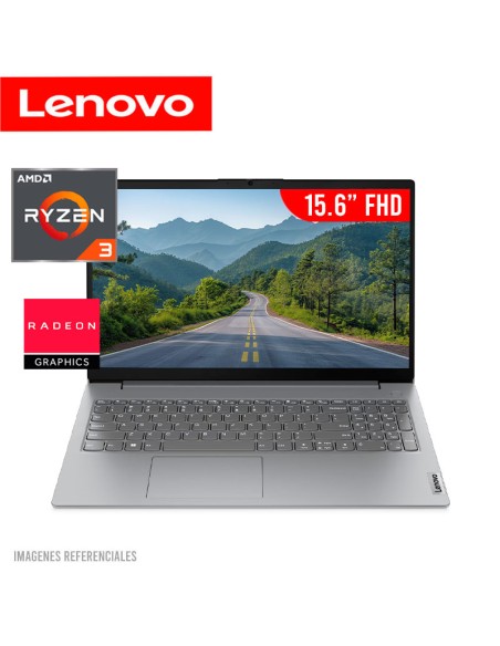 LAPTOP LENOVO V15 G4 AMN RYZEN 3-7320U 8GB LPDDR5 512GB SSD 15.6 FHD FREEDOS ( 82YU017LLM )