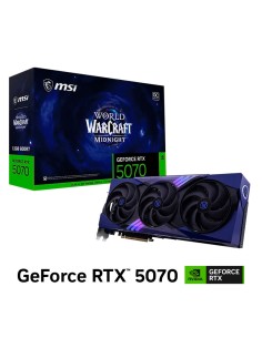 TARJETA DE VIDEO MSI GEFORCE RTX 5070 12GB WORLD OF...