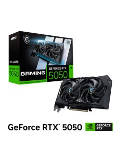 TARJETA DE VIDEO MSI RTX 5050 GAMING OC 8GB DDR6 DUAL...
