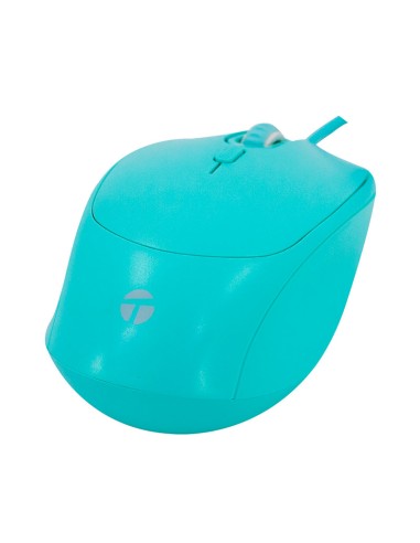 MOUSE TEROS TE-1227S OPTICO USB | VERDE