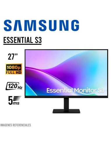 Monitor Samsung 27" ESSENTIAL S3