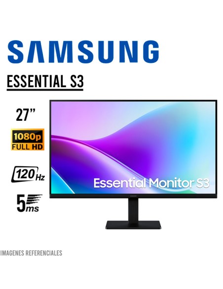 Monitor Samsung 27" ESSENTIAL S3