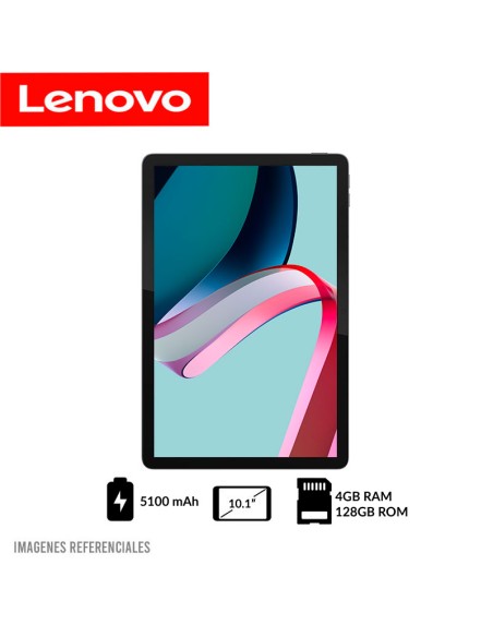 TABLET LENOVO TB311XU HELIO G85 4GB RAM 128GB EMMC 10.1 WUXGA ANDROID 14(ZAEJ0105PE)LUNA GREY 5MP|8MP|WIFI|4G