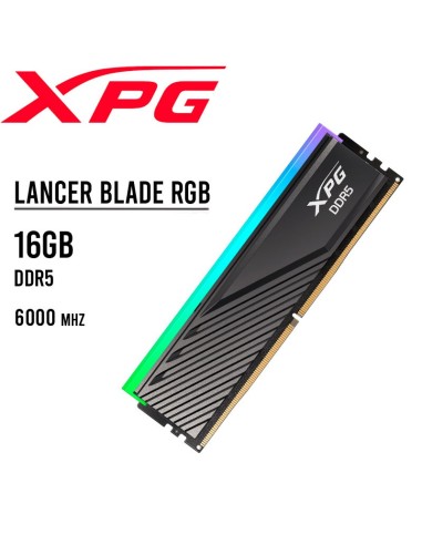 MEMORIA RAM XPG LANCER BLADE 16GB DDR5 6000MHZ...