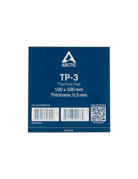 THERMAL PAD ARCTIC TP-3 | 100X100 MM / 0.5MM / 1PCS  ( ACTPD00052A )