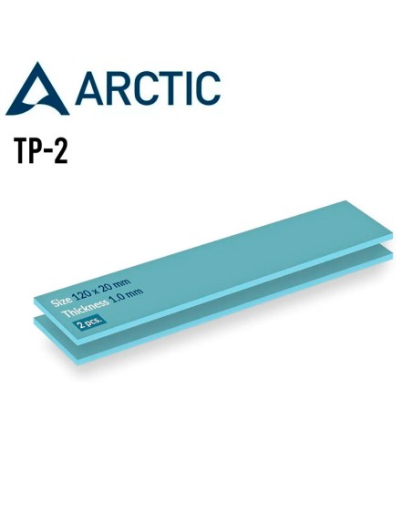 THERMAL PAD ARCTIC 120 X 20MM 1.0MM 2PCS