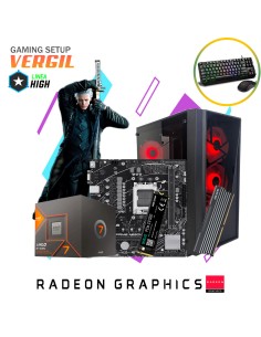 SETUP GAMER VERGIL RYZEN 7-8700G 16GB 512GB SSD + KIT RAPTOR