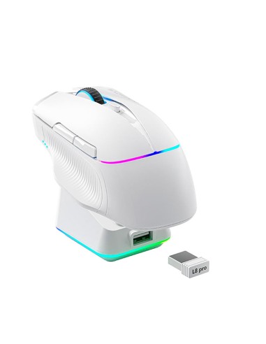 MOUSE GAMER MACHENIKE L8 PRO 8K WHITE ( L8 PRO...