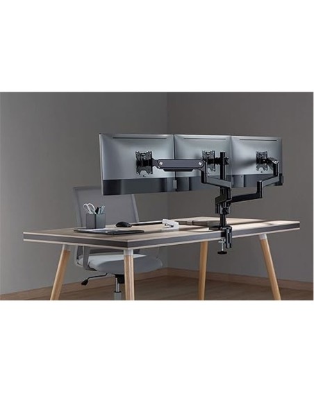 RACK PARA MONITOR KOREANO 17" A 32" (GMK53-36UB) CAPACIDAD 3 MONITORES