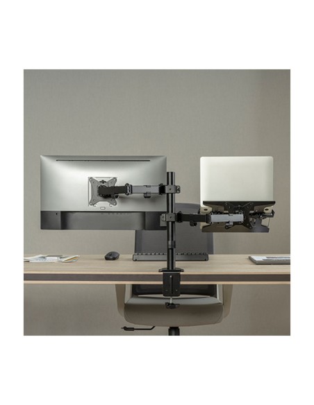 RACK KOREANO MONITOR 17" A 35" (KE32-ML) BANDEJA DE LAPTOP