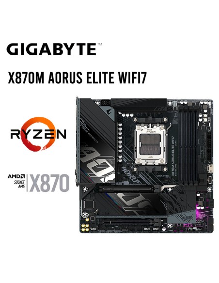 MAINBOARD GIGABYTE X870M AORUS ELITE WIFI7 | AM5