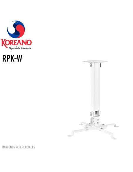 RACK PARA PROYECTOR KOREANO 38-58CM(RPK-W) 13.5KG|BLANCO