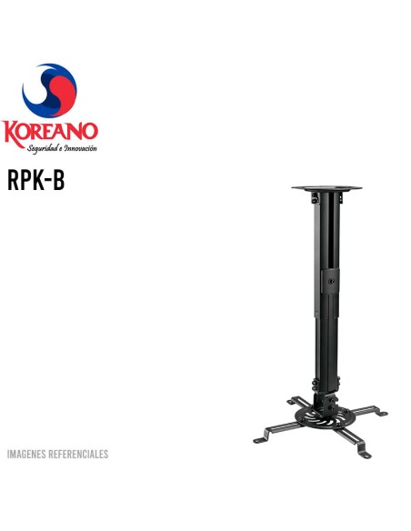 RACK PARA PROYECTOR KOREANO 38-58CM(RPK-B) 13.5KG|NEGRO