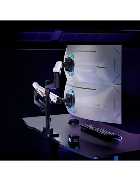 RACK PARA MONITOR KOREANO 24" A 57"(GMK95-24U) 2 PANTALLAS