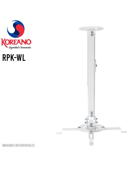 RACK PARA PROYECTOR KOREANO 54.5-90CM(RPK-WL) 13.5KG|BLANCO