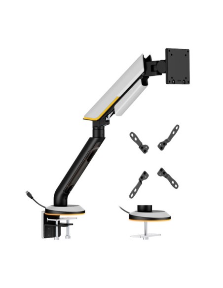 RACK PARA MONITOR KOREANO 24" A 57" (GMK96-12L) RESORTE DE GAS|RGB