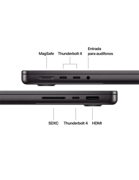 MACBOOK PRO APPLE M5 16GB 1TB SSD 14" 120HZ (MDE14E/A)SPACE BLACK