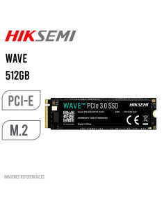 DISCO SOLIDO SSD HIKSEMI 512GB WAVE (HS-SSD-WAVE(P) 512G)...