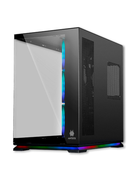 CASE ANTRYX FX 870 PRO BLACK (AC-FX870PK) S/FUENTE VIDRIO TEMPLADO 4 FAN ARGB